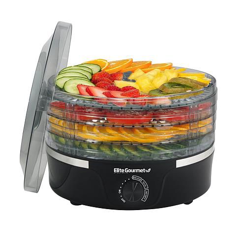 Gourmet 5-Tier Food Dehydrator with Adjustable Temperature Dial