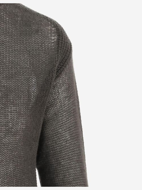 Cashmere Crew Neck Sweater — Green