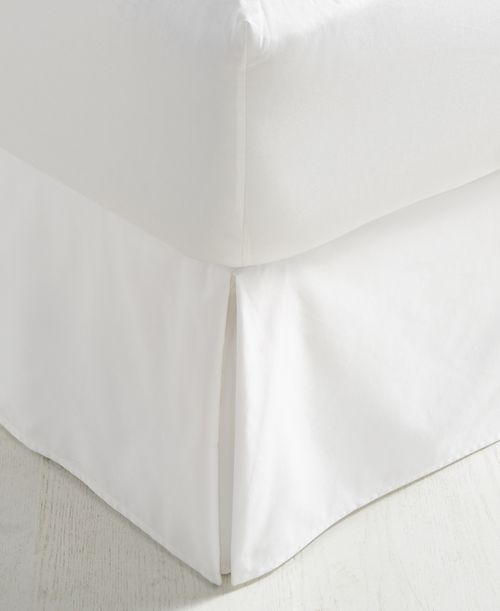 550 Thread Count 100% Cotton Bedskirt, Queen, Exclusively at Macy's - White