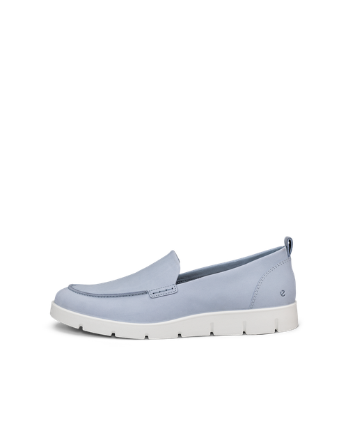 BELLA - Women's Nubuck Loafer - Blue - 36