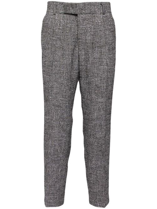 Tweed trousers - Black