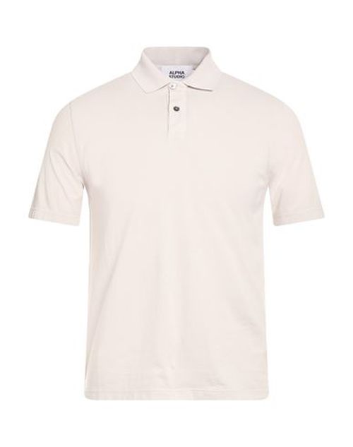 Man Polo shirt Light grey Size 36 Cotton