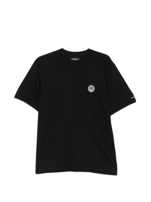 Logo-Patch T-Shirt — Black