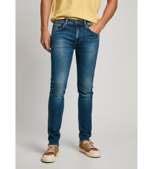 Pepe Jeans for man. PM207393EF5 Jeans Straight Cash blue (33/32), Casual, Cotton, Denim