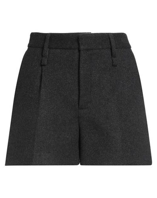 Woman Shorts & Bermuda Shorts Charcoal Size S Wool, Polyamide