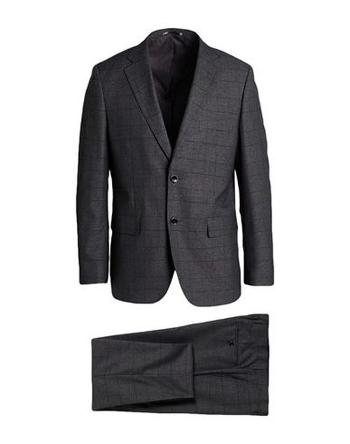 Man Suit Charcoal Size 40 Polyester, Viscose