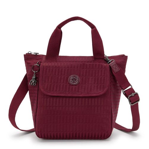 Kipling Lunchbag with Removable Shoulderstrap Grey/red 100% Polyester