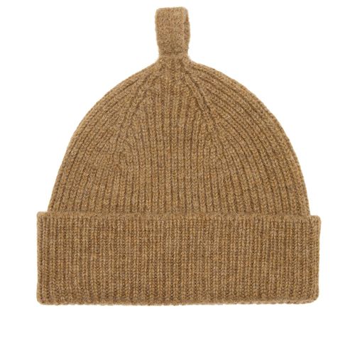 Men's Simple Ribbed Beanie Olive