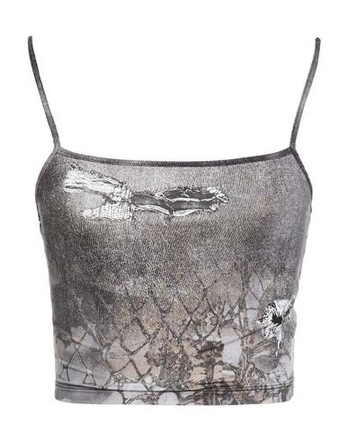Woman Top Lead Size L Nylon, Elastane