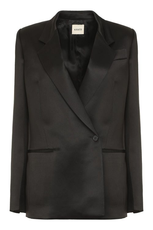 Willow Double-breasted Mikado Blazer