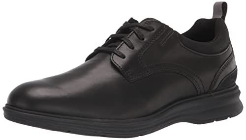 Rockport Men's Total Motion City Plain Toe Oxford Tan Tumbled