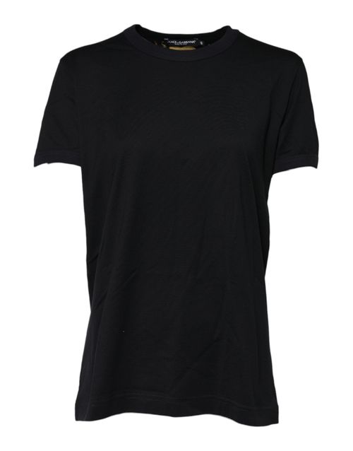 DG Logo Print T-shirt — Black