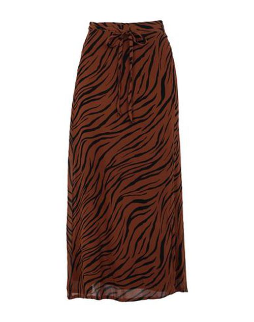 Janine Skirt Woman Long skirt Brown