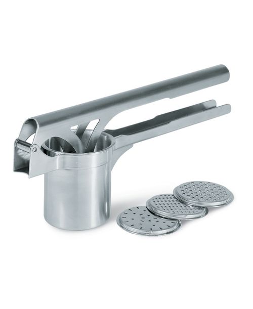 Stainless Steel 4 Piece Lever Action Potato, Juice and Spaetzle Press