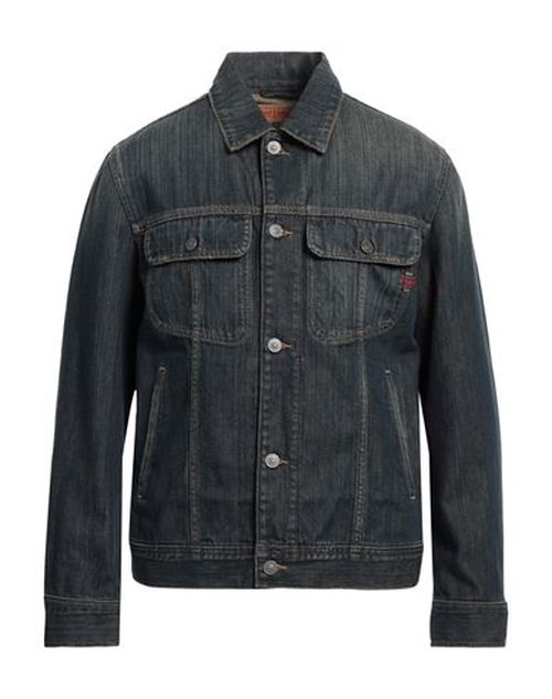 Man Denim outerwear Blue