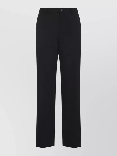 Balenciaga - tuxedo trousers belt loops side pocket