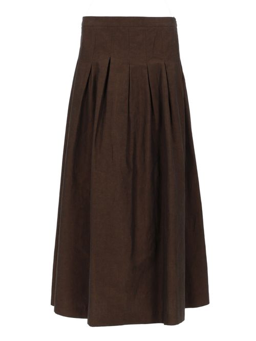 Chic Mini Skirt - 56% Cotton 44% Linen
