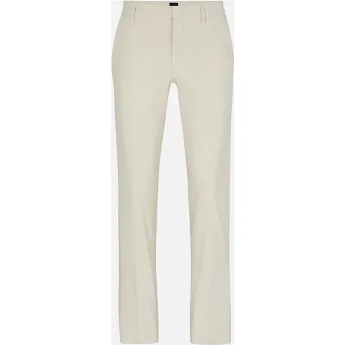 Hugo Boss Men's Kaito 1 T Chinos Beige - Cream - Size: 48