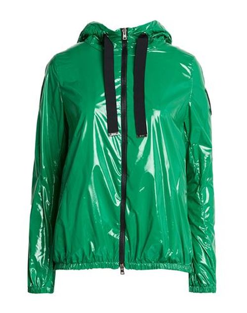 Woman Jacket Green Size 10 Polyamide