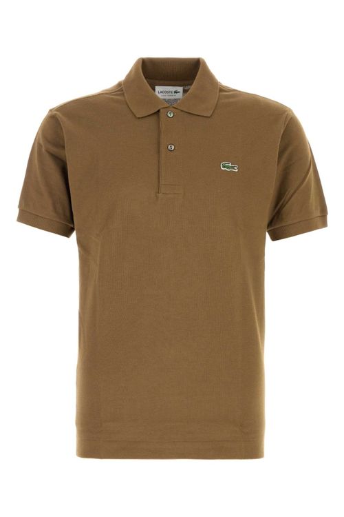 Classic Piquet Polo Shirt — Beige