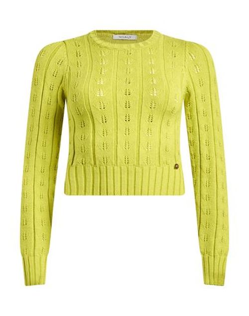 Woman Sweater Lime green Size L Viscose, Polyester, Polyamide