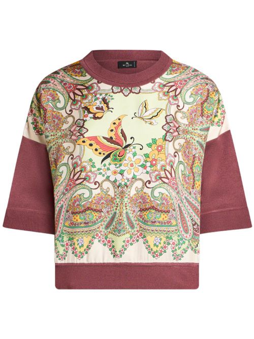 ETRO knitted t-shirt - Neutrals