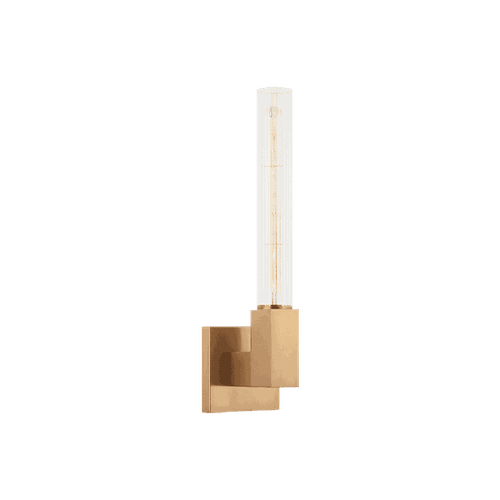 Matteo Odelle 2-Light Wall Sconce In Aged Gold Bra