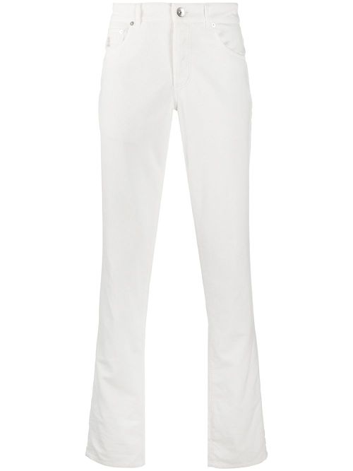 Straight leg jeans - White