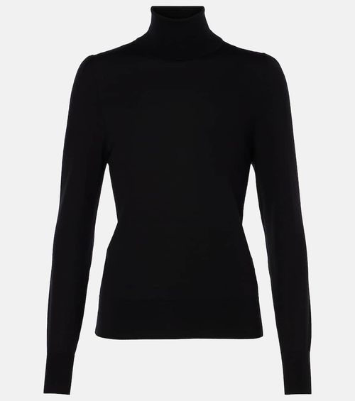 Wool turtleneck sweater