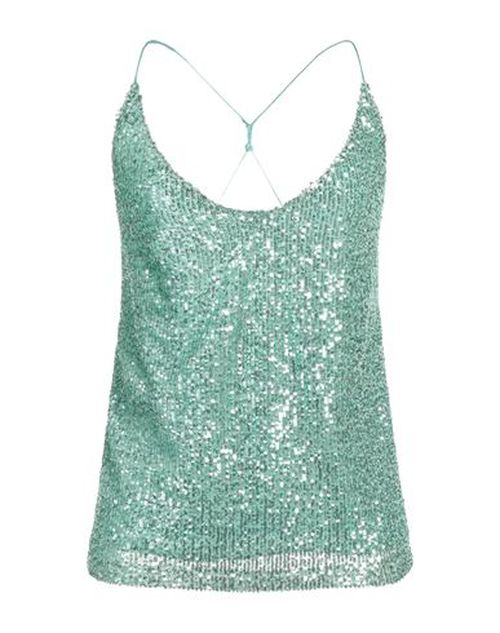 The Nina Studio Woman Top Light green Size 8 Polyester