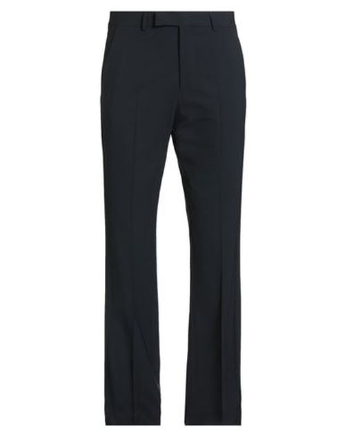 Man Pants Midnight blue Size 34 Virgin Wool, Elastane
