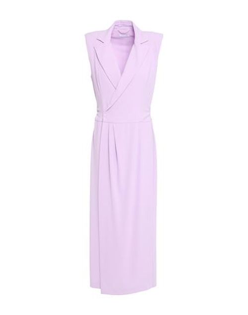 Woman Maxi dress Lilac Size 4 Polyester, Elastane