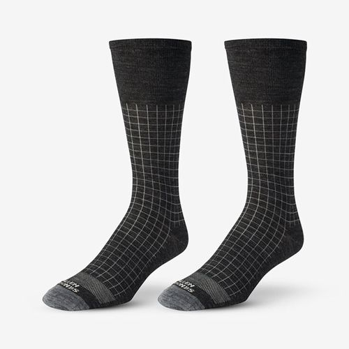 silver grey bridesmaid dress Alpaca Dress Socks with Alpacor® main image 1