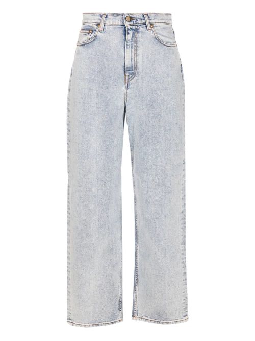 Five-Pocket Denim Jeans — Light Blue
