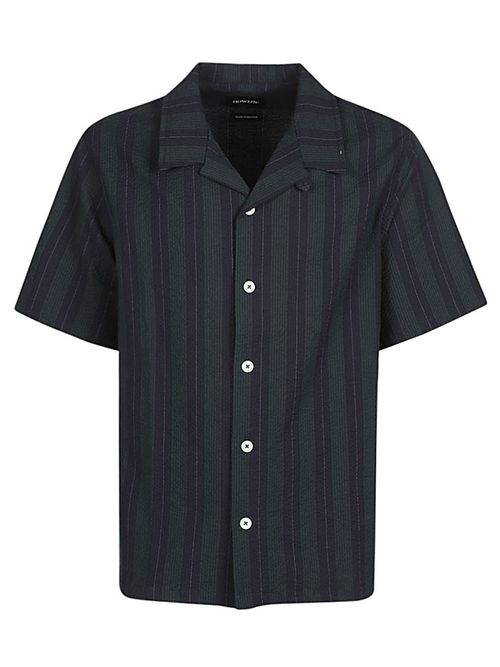 Navy Blue Stripe Shirt