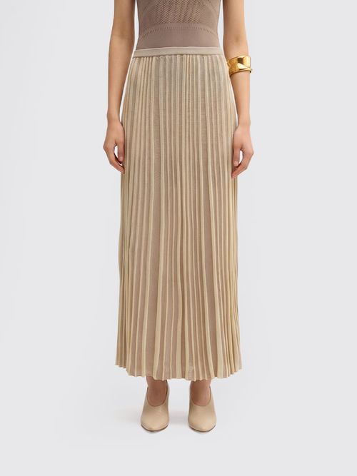 Skirt Woman color Beige