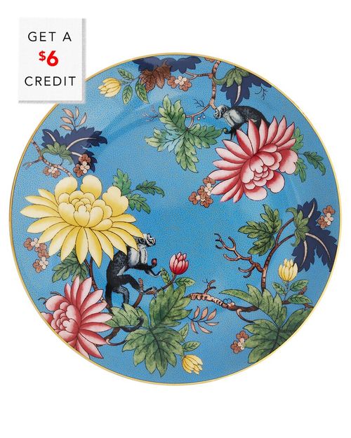 Wonderlust Sapphire Garden Coupe Plate With $6 Credit
