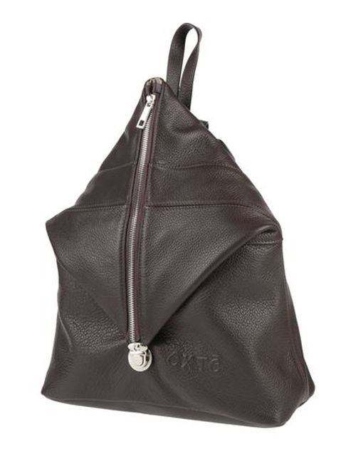 Woman Backpack Dark brown Size