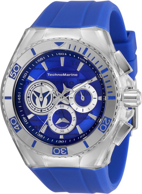 Cruise California Chronograph Quartz Blue And Grey Dial Watch TM-118121