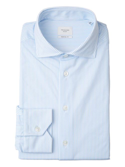 Traiano Milano striped shirt - Blue