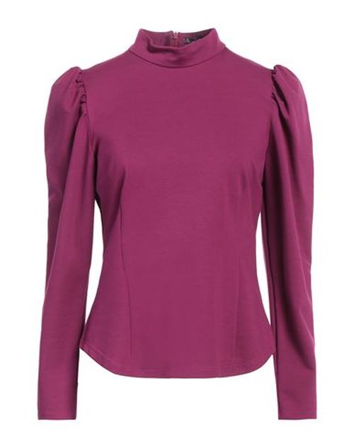 Woman Top Magenta Size 10 Viscose, Polyamide, Elastane