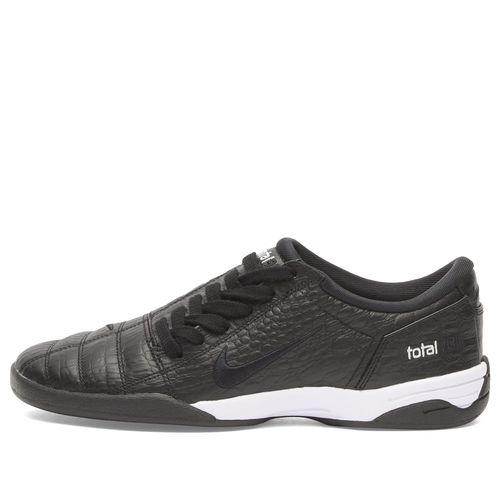 Women's T90 Se Croc Sneaker in Black/White