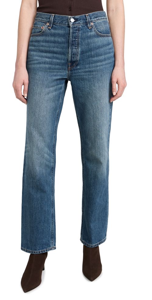 The Bev Relaxed Jeans Vintage Dark Indigo