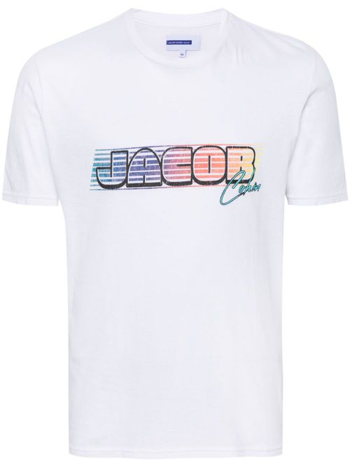 Logo-print cotton T-shirt - White