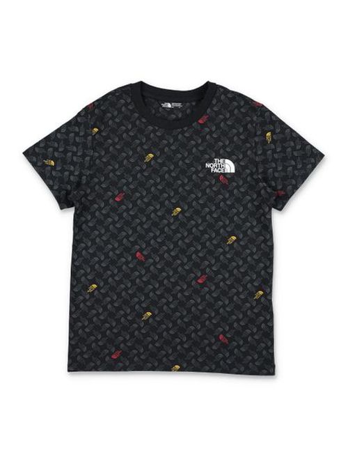 The North Face All-Over Logo Patterned Crewneck T-Shirt