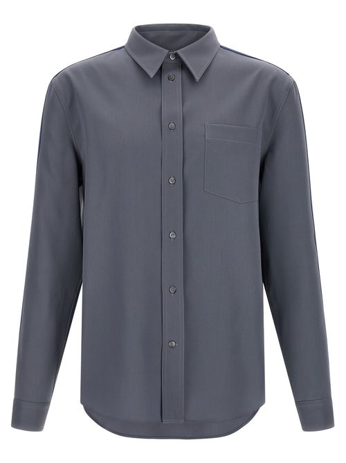 Virgin Wool Shirt — Gray
