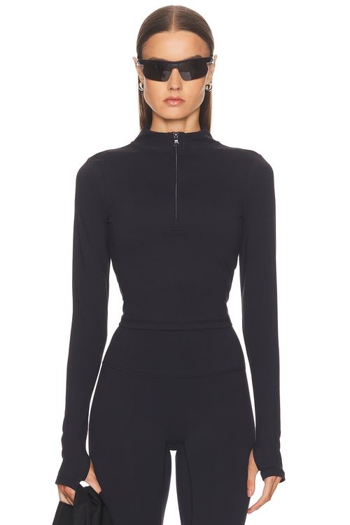 SET Active Luxform Lux Quarter Zip in Ref - Black. XXL also in
