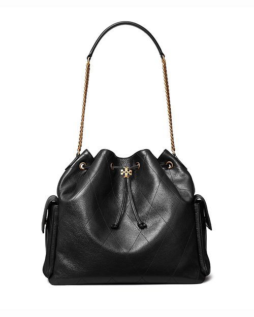 Charlie Large Quilted Leather Shoulder Bag