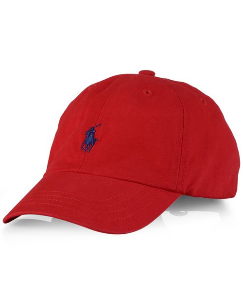 Little Boys Classic Sport Cap - RL  Red/Flag Blue