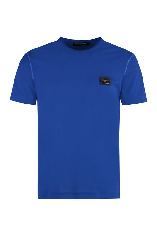 Cotton Crew-neck T-shirt